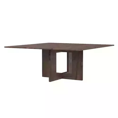 Mandalay Perry 72sq Dining Table 3D model
