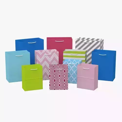 Hallmark Pastel Gift Bags in Assorted Sizes