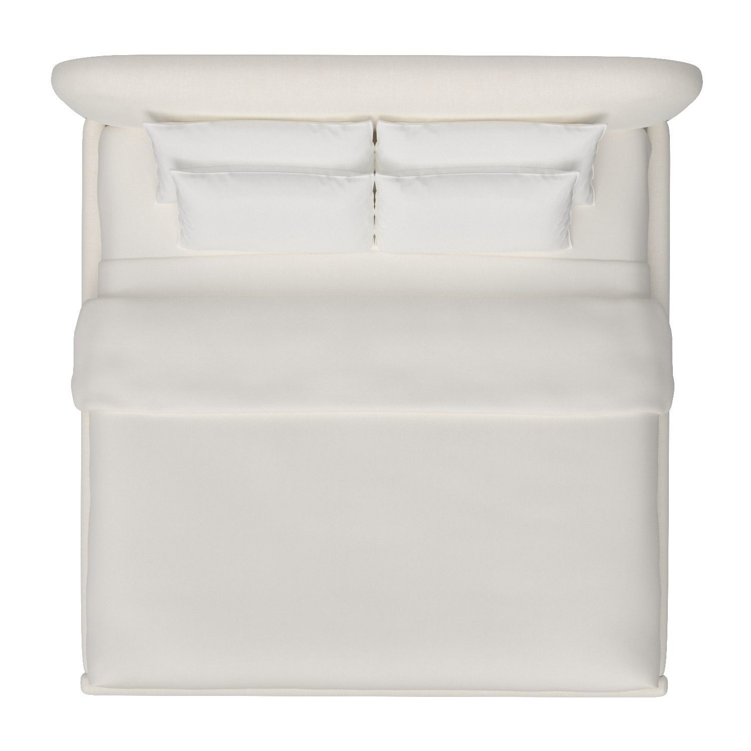 Dovetail Marlene Bed 3D model_2