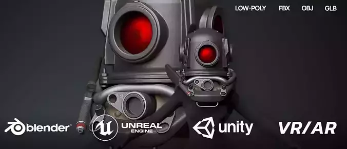 SCI-FI Combat Diving Helmet equipment with Knife