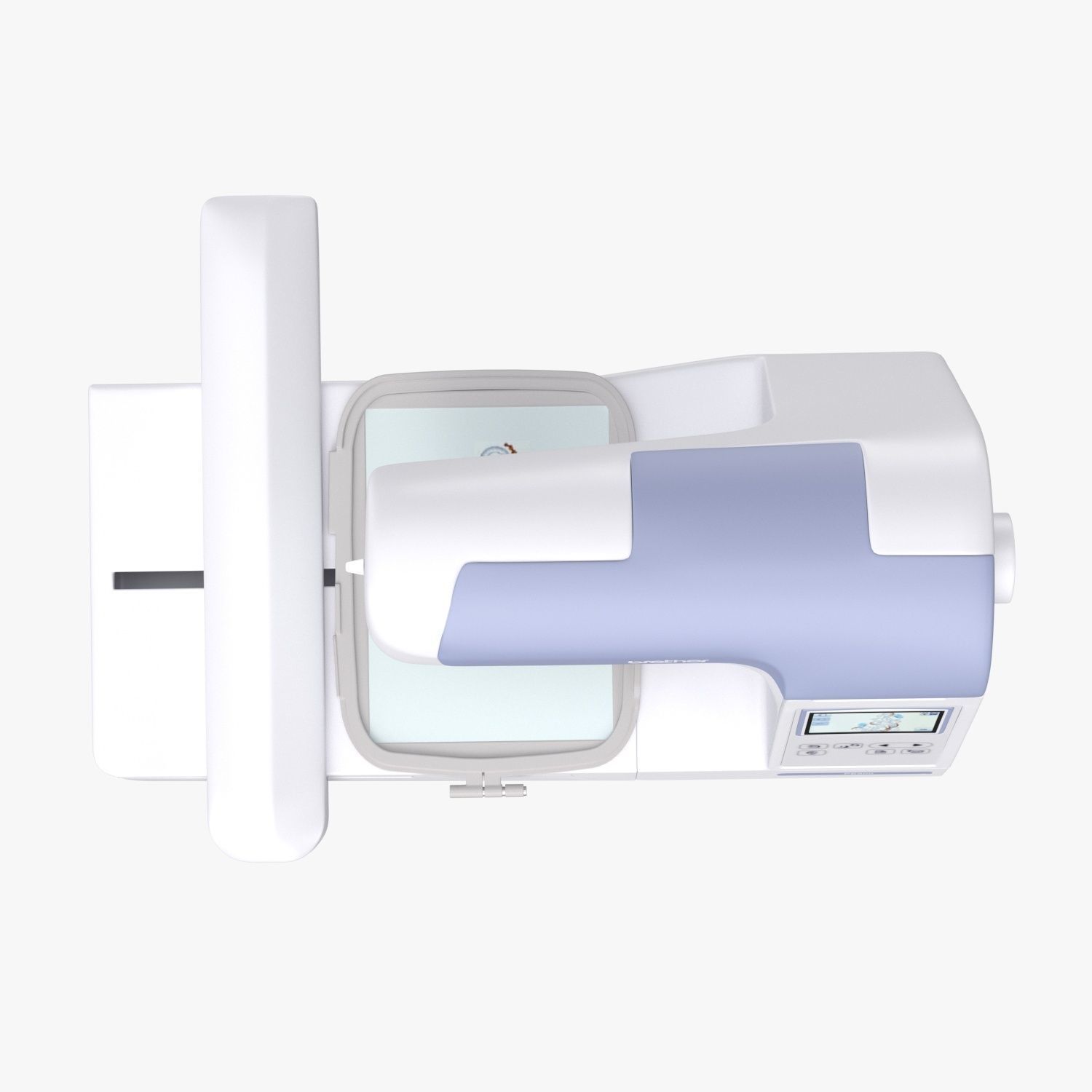 Brother PE800 Embroidery Machine 3D model_2