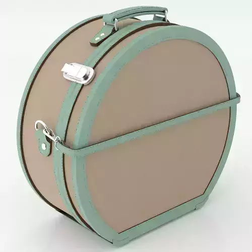 Editor-Sea Green Hatbox Large
