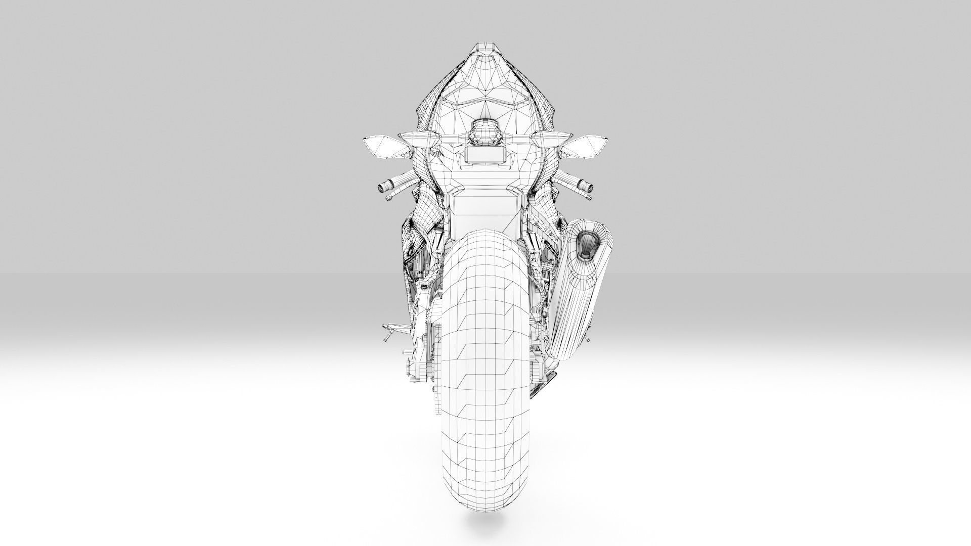 Kawaski Ninja ZX-6R 2019 3D model_10