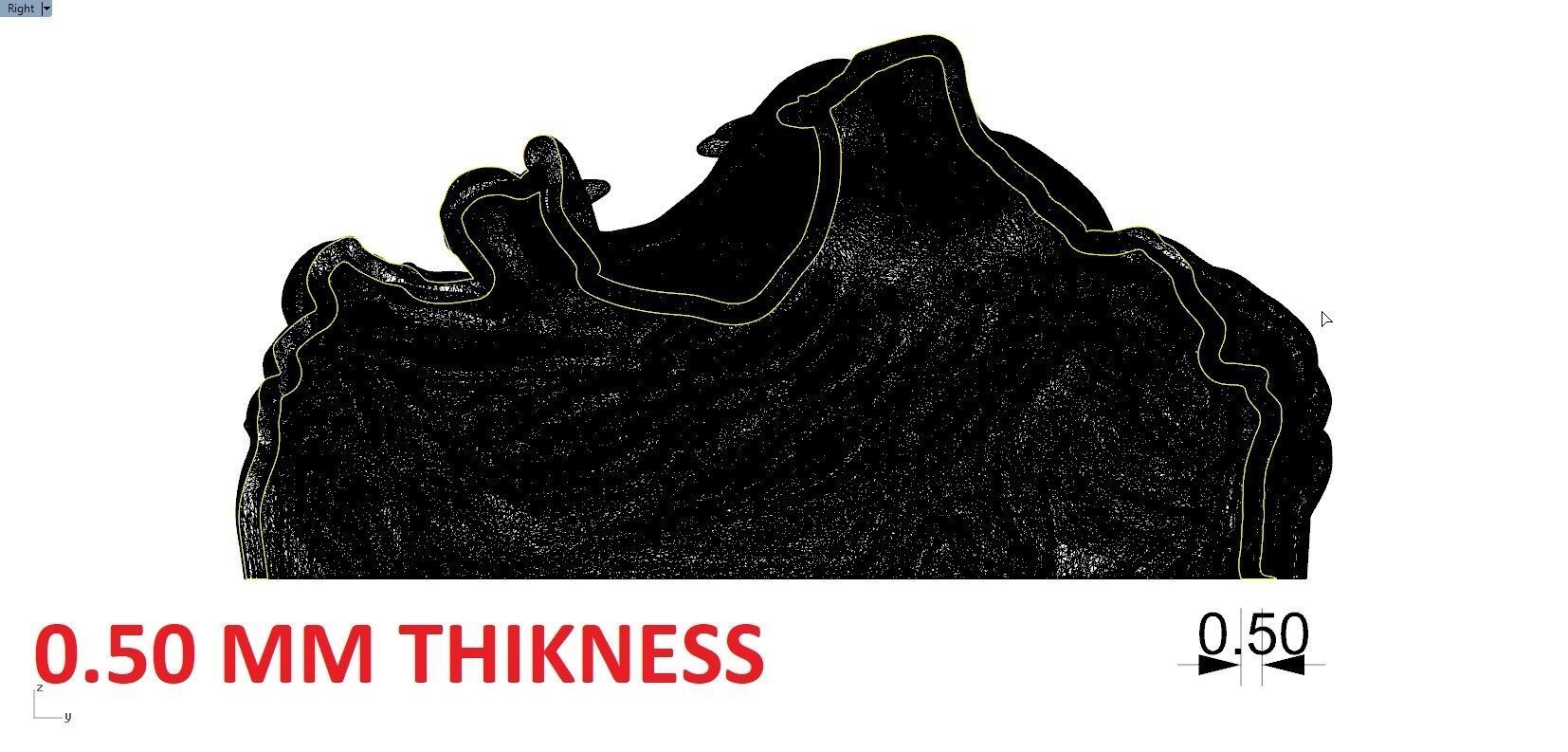 LION FACE PENDENT 3D print model_1