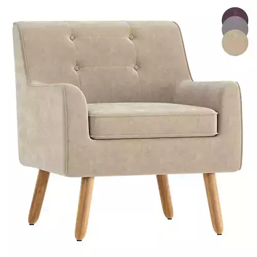 Felicity Mid Century Fabric ArmChair