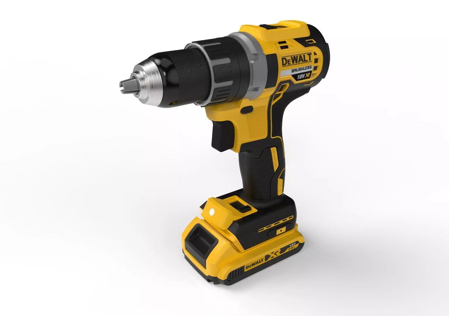 Cordless Drill DeWalt DCD791 3D model_0