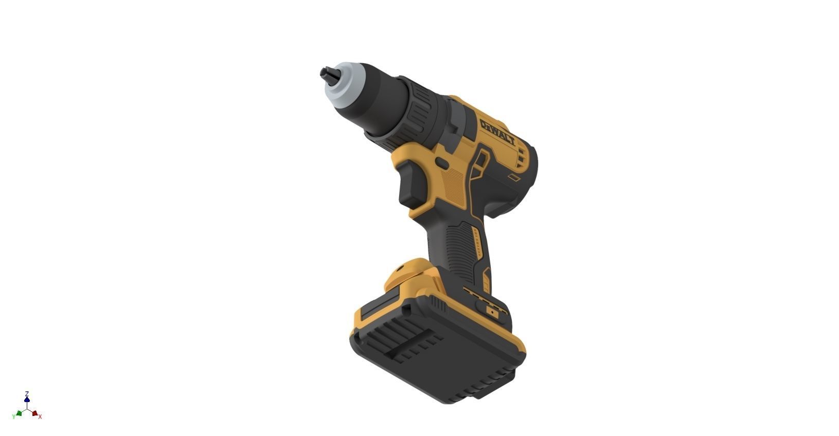 Cordless Drill DeWalt DCD791 3D model_4