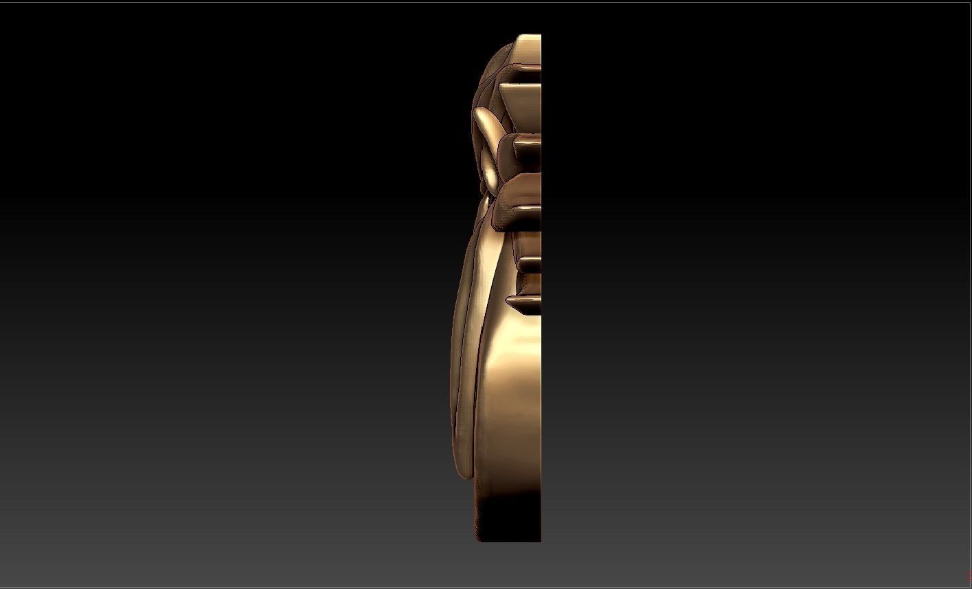 HORSE PENDENT 3D print model_3