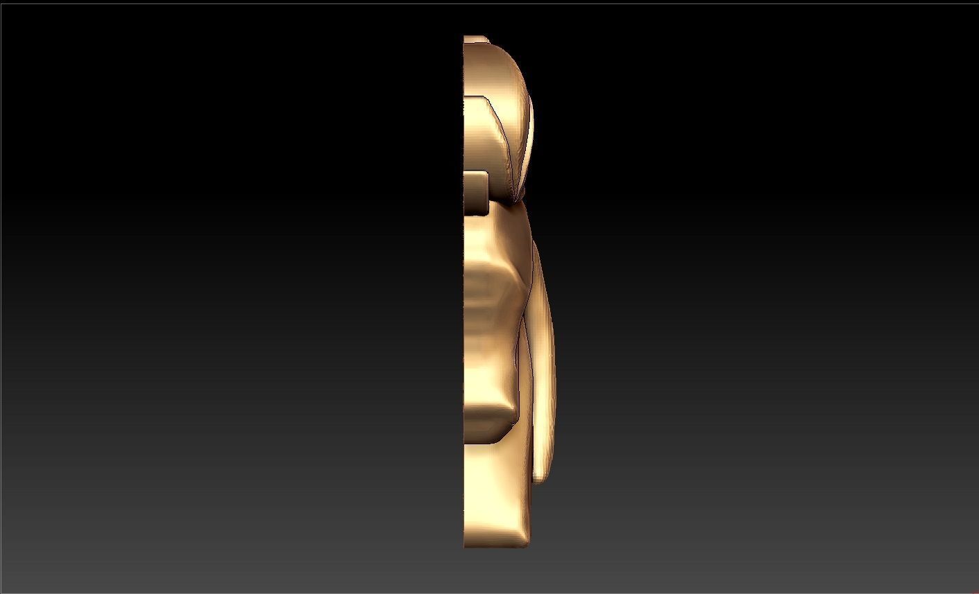 HORSE PENDENT 3D print model_5