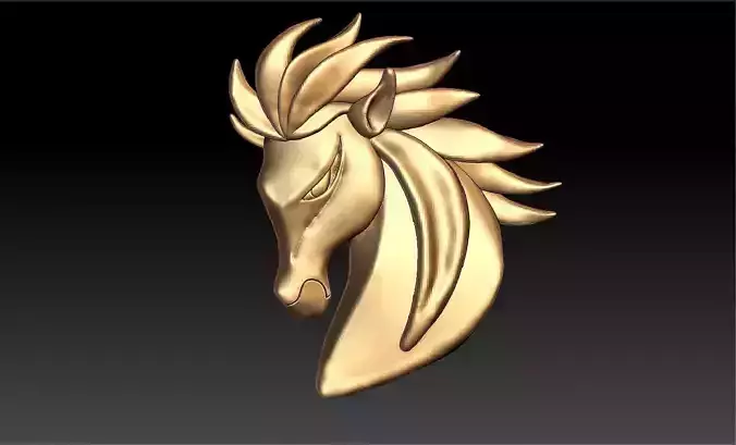 HORSE PENDENT 3D print model