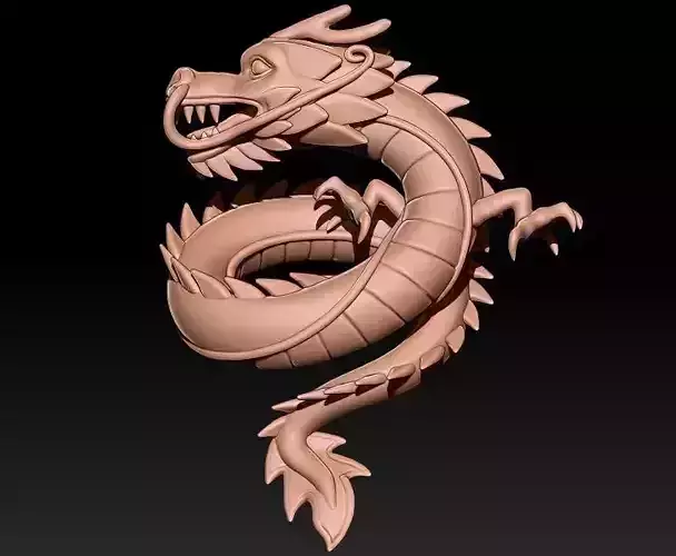 Chinese  Dragon Pendant