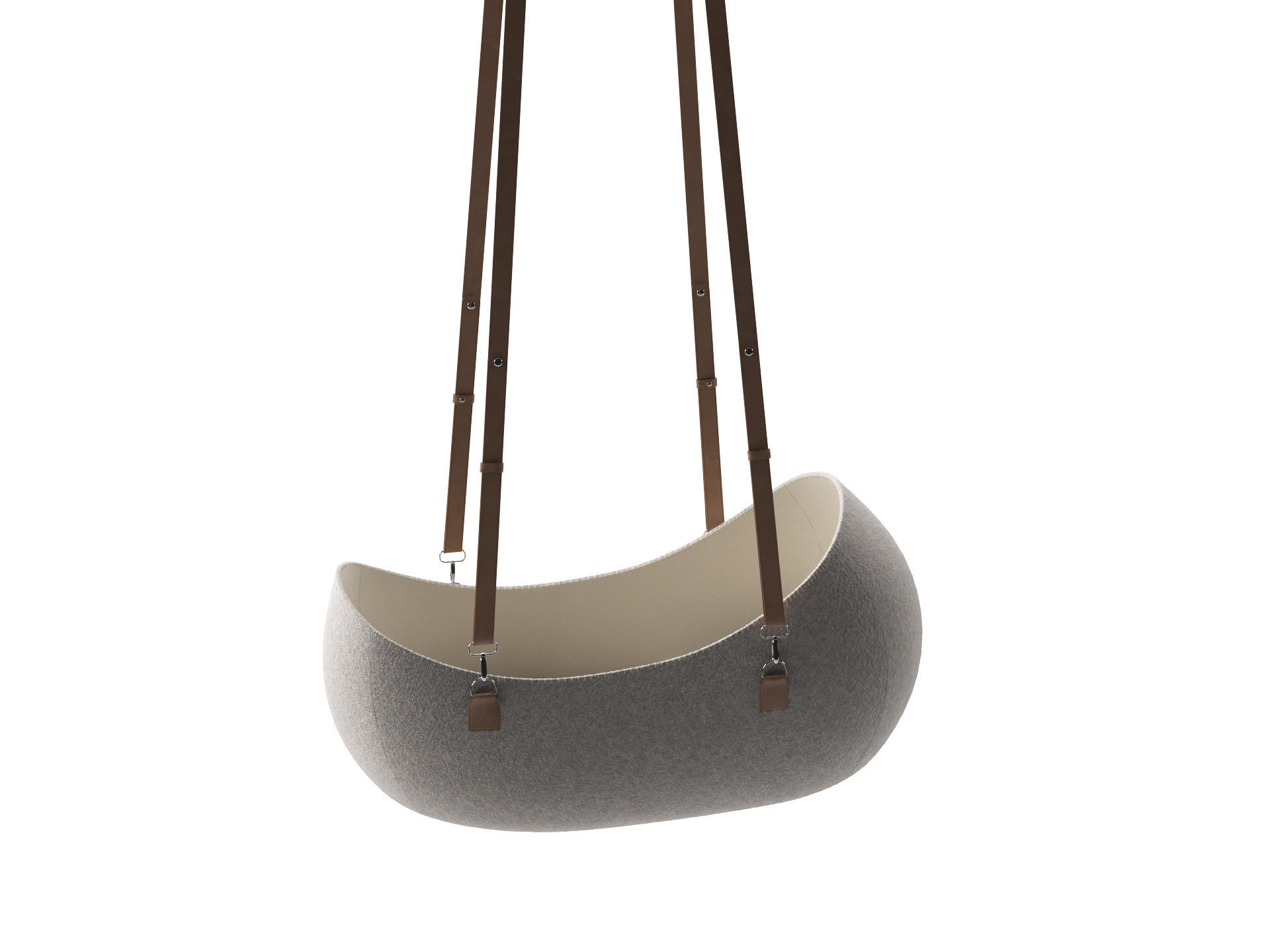 Hanging Cradle 3D model_3