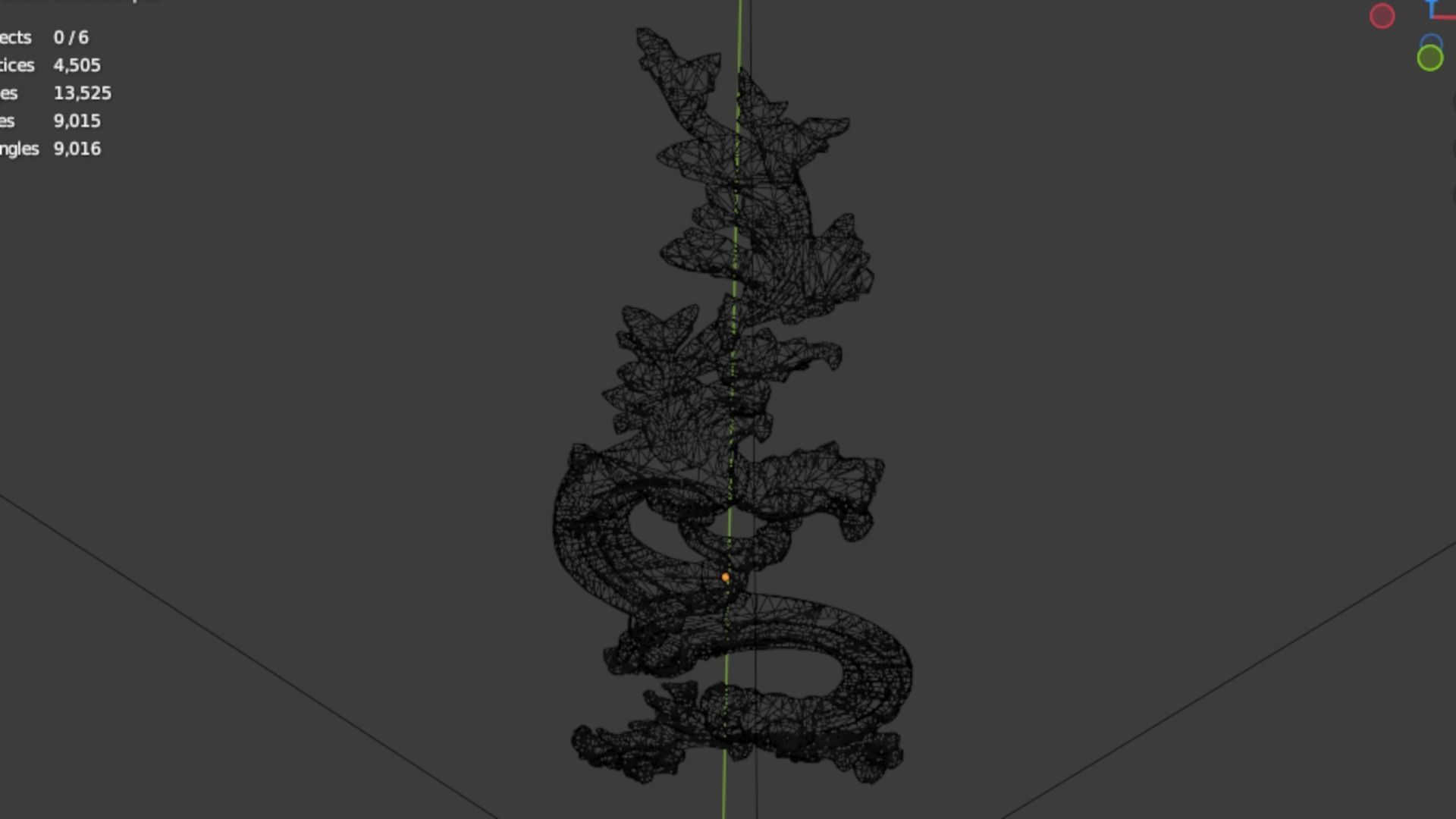 Classic decor ornament 291 3D model_6