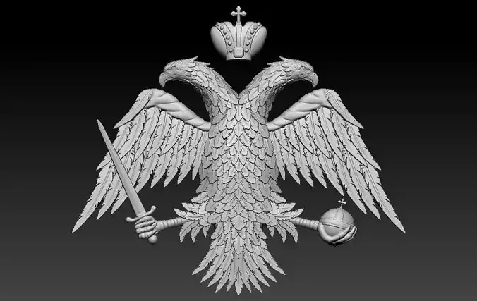 Twin Eagle LOGO Pendant