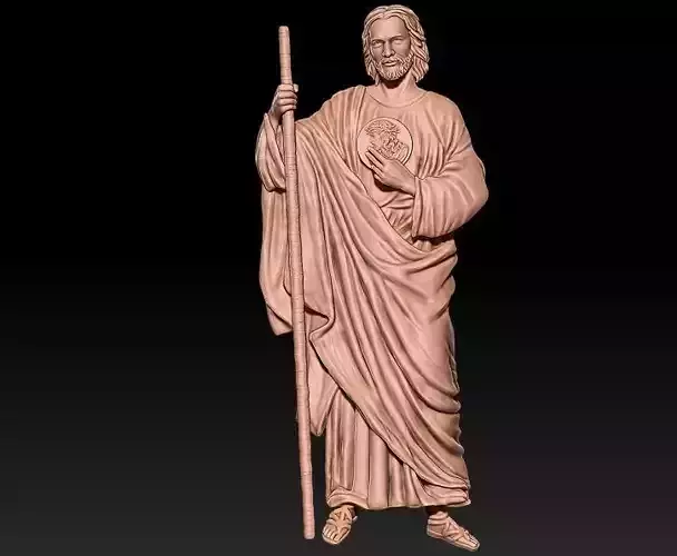 St Jude  3D print model