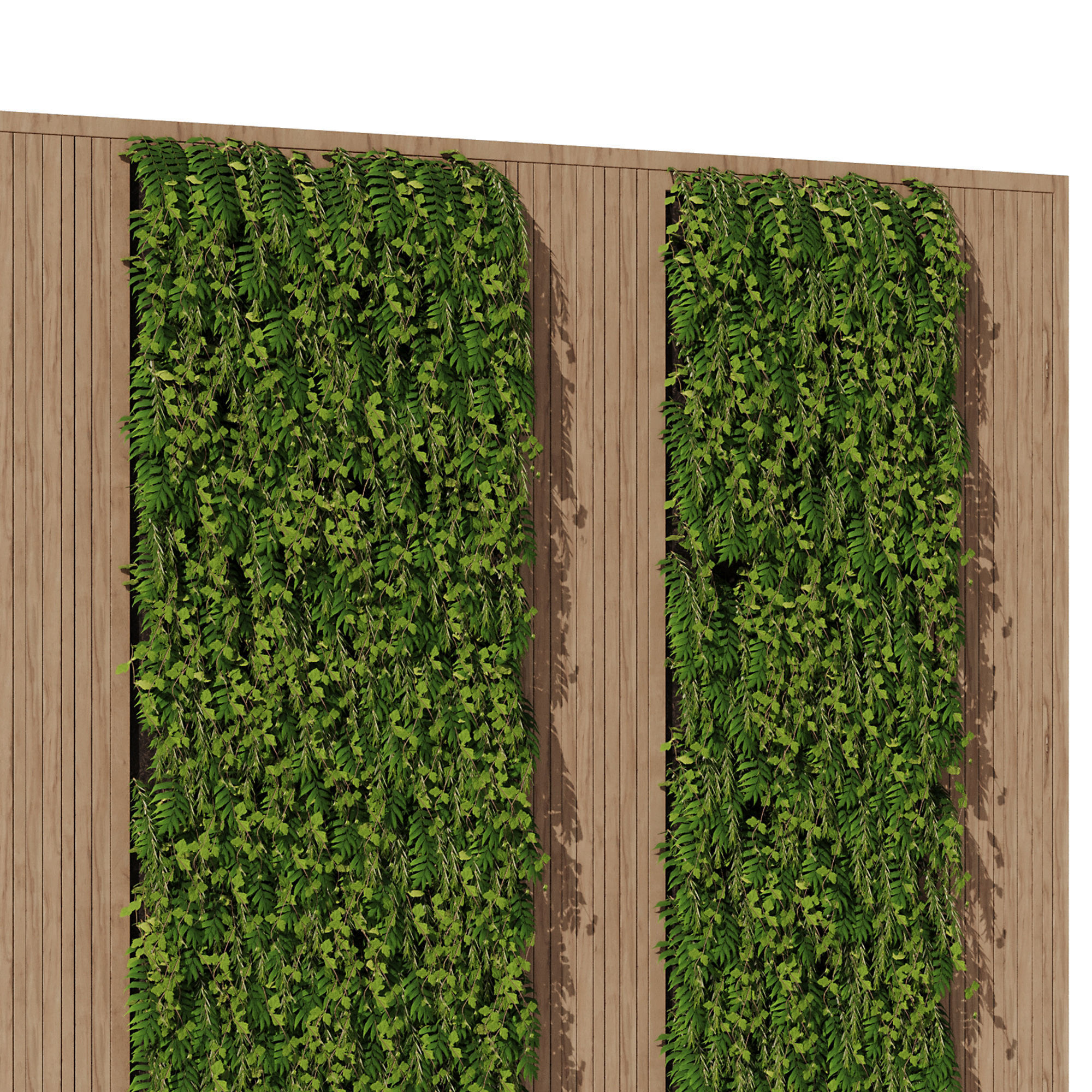 Green Wall - Vertical Garden Set2 3D model_3