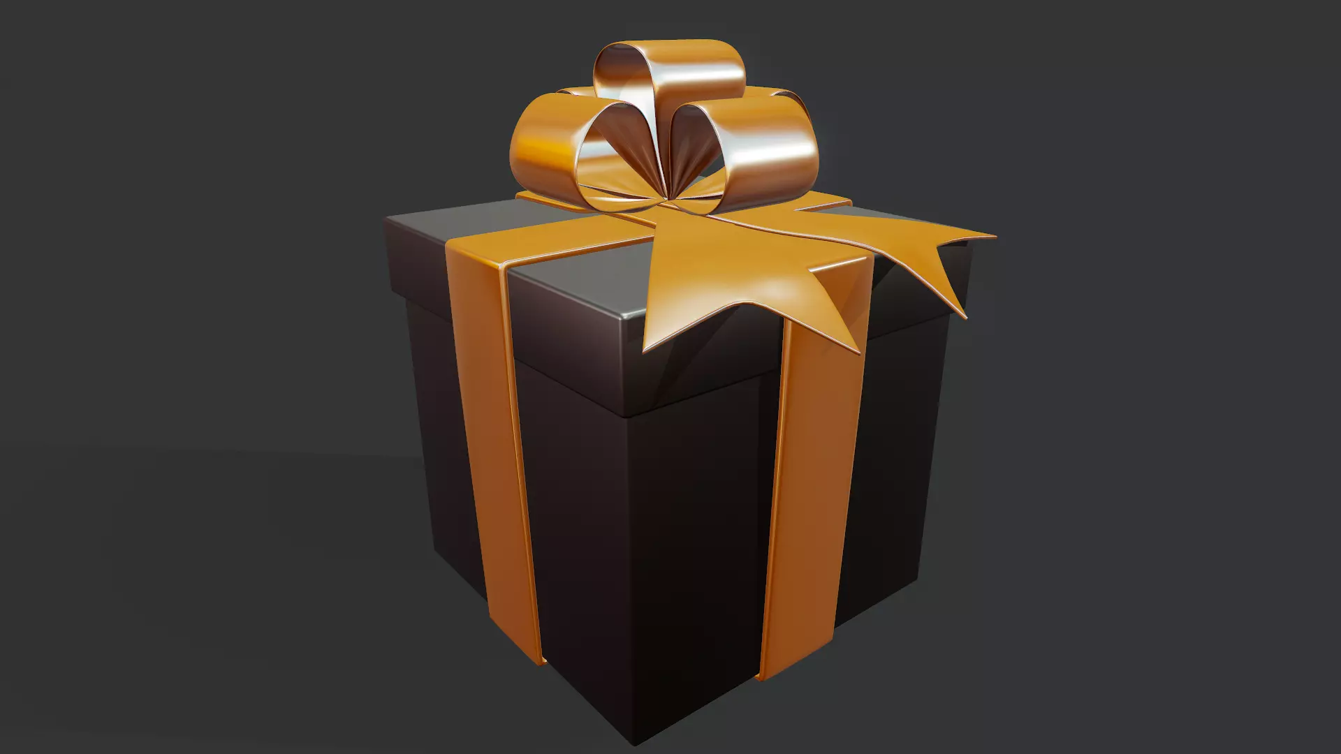 Gift Box - Tutorial Included 3D model_0