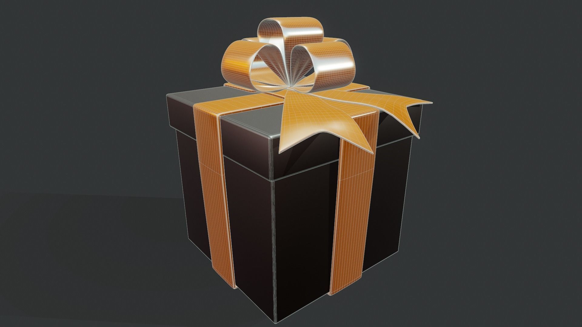 Gift Box - Tutorial Included 3D model_3