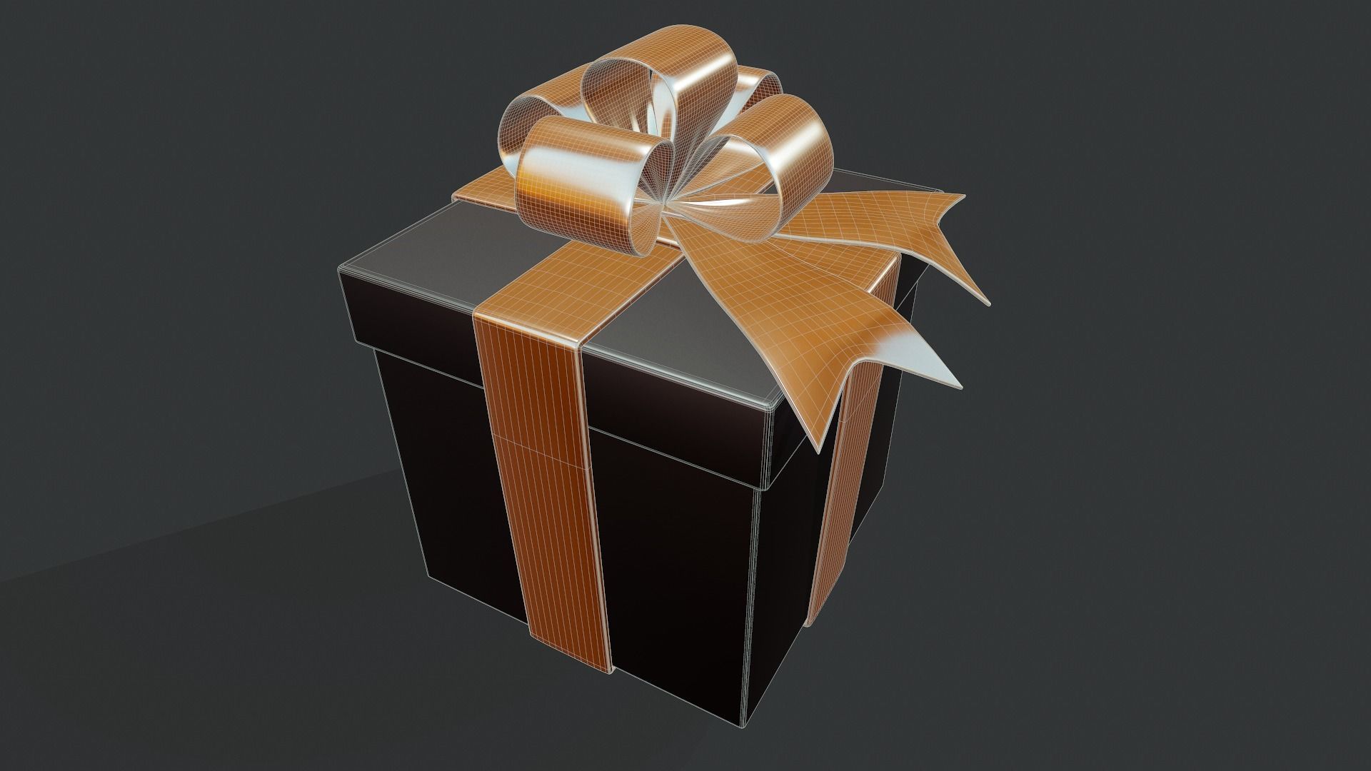 Gift Box - Tutorial Included 3D model_9