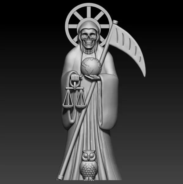 Owl Reaper 3D print model_0