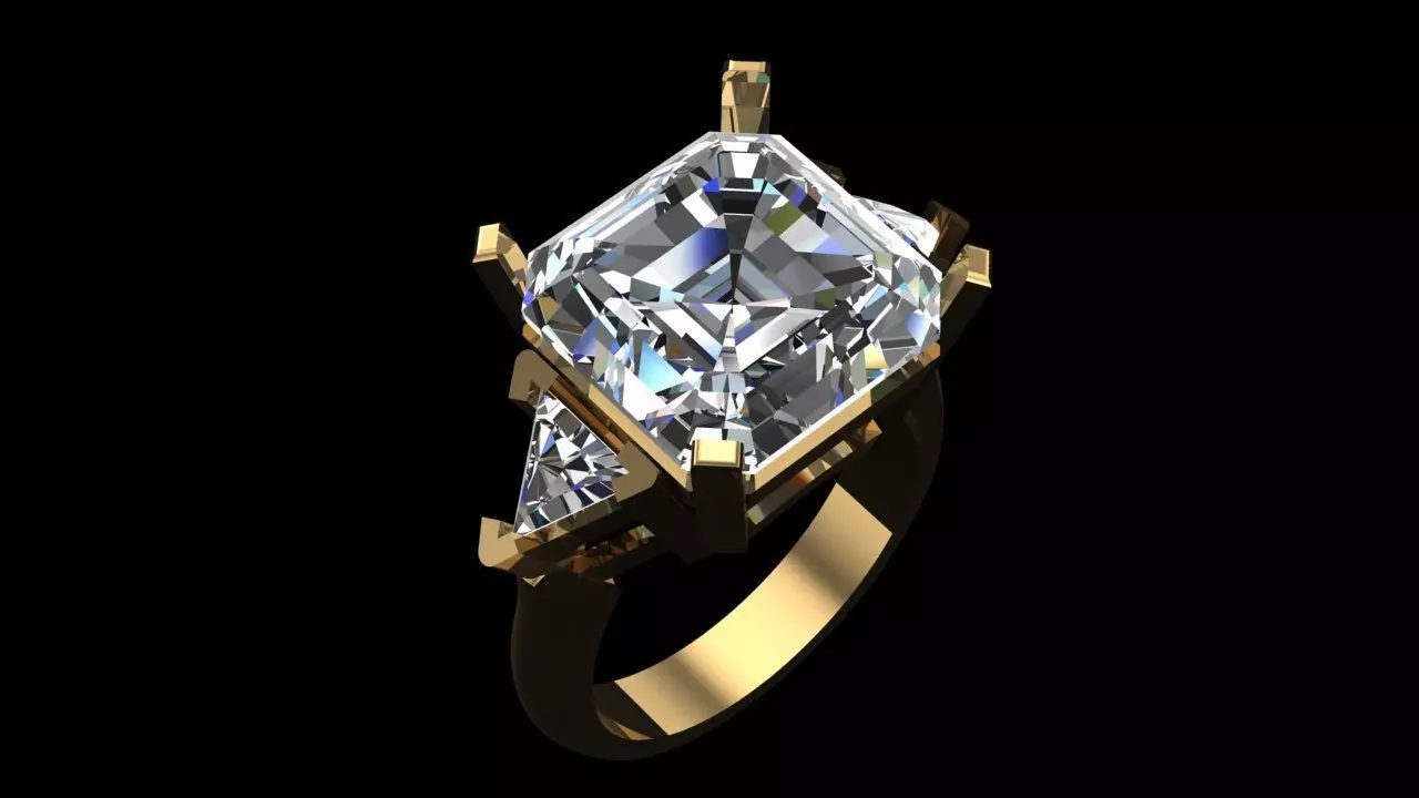 Graff Ring 3D print model_0