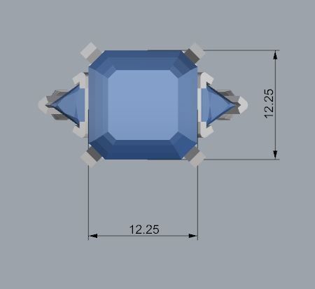 Graff Ring 3D print model_4