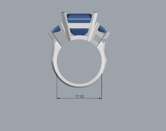 Graff Ring 3D print model_5