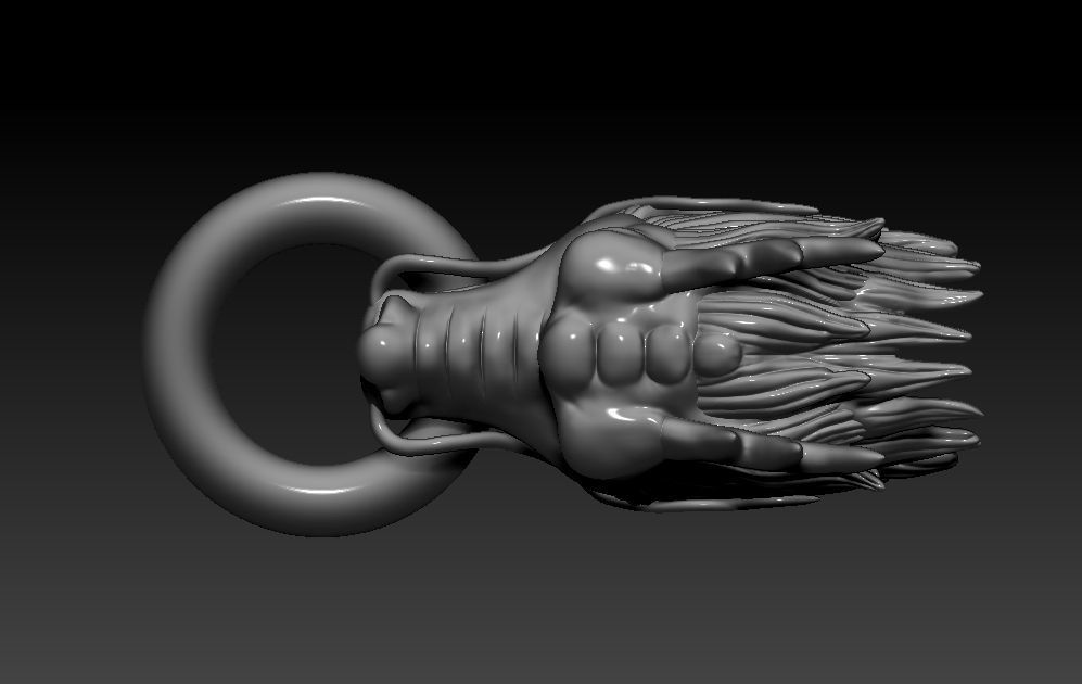 Twins Dragon  3D print model_4