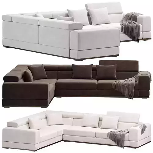 Met Corner Sofa by lazzoni