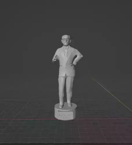 Sigmund Freud 3D print model