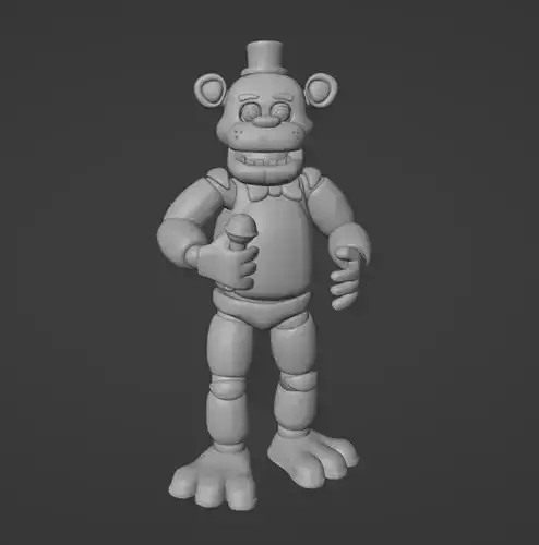 Freddy Fazbear 3D print model