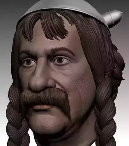Obelix  head  3D print model