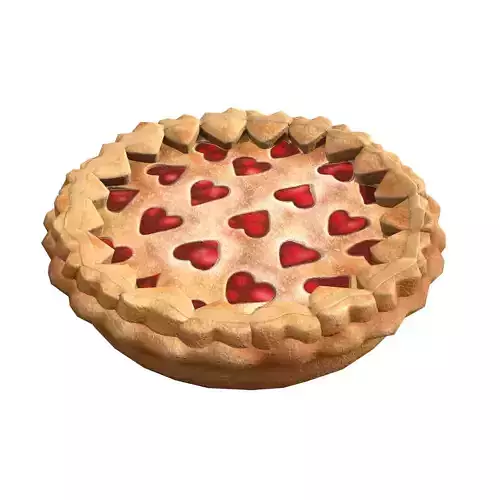 PieStrawberryHeart
