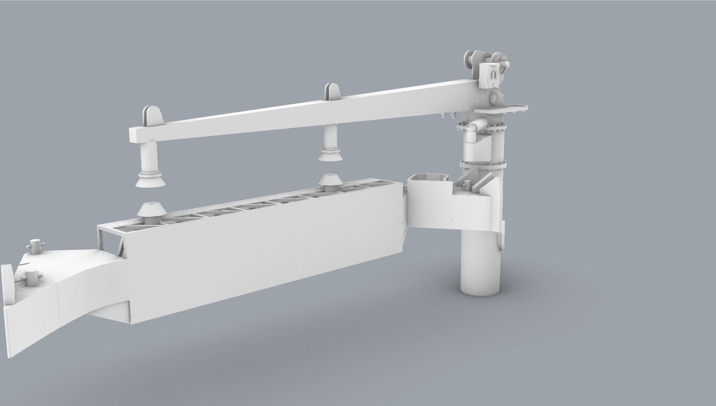Koseq Sweeping Arm PM 3D print model_1
