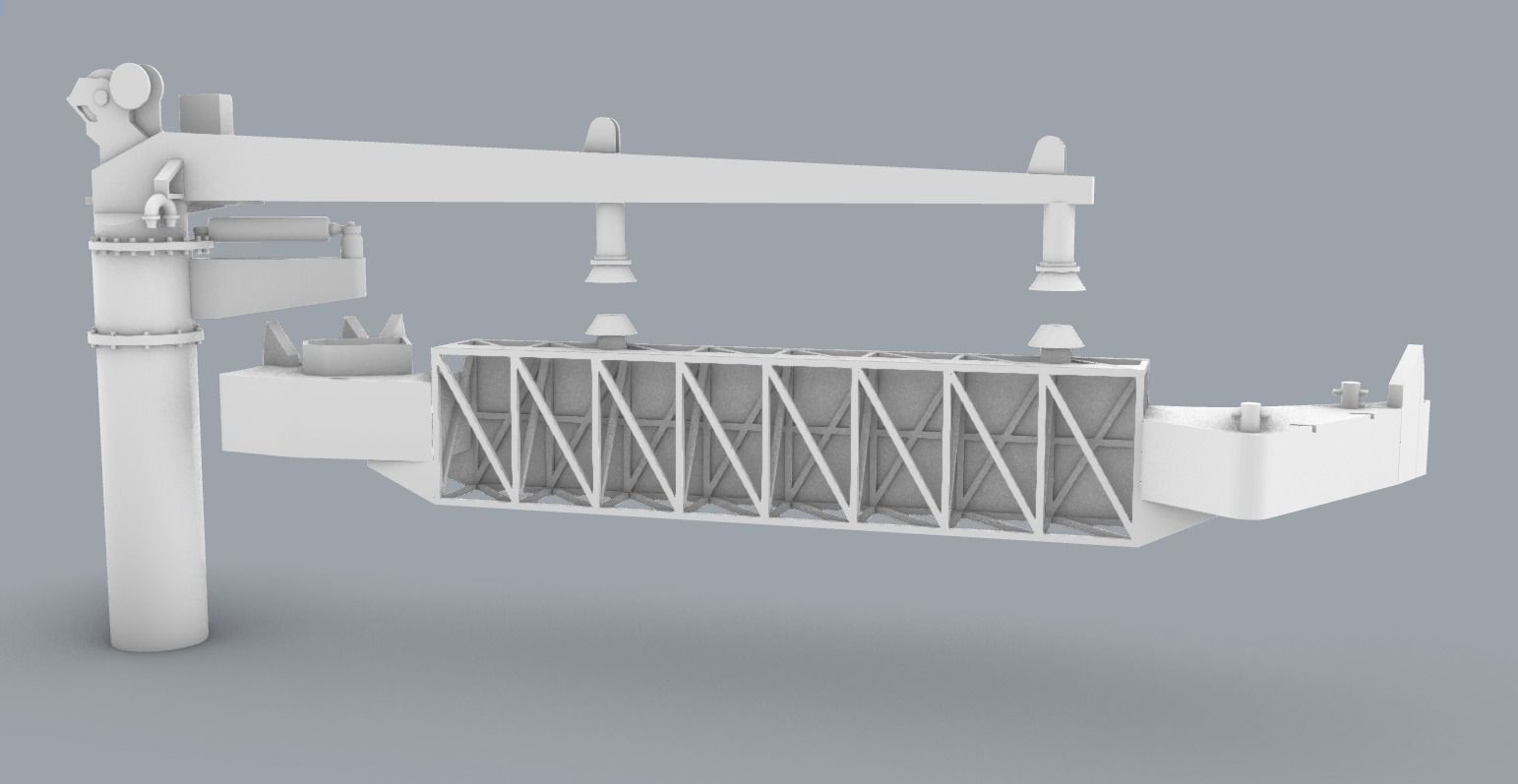 Koseq Sweeping Arm PM 3D print model_12