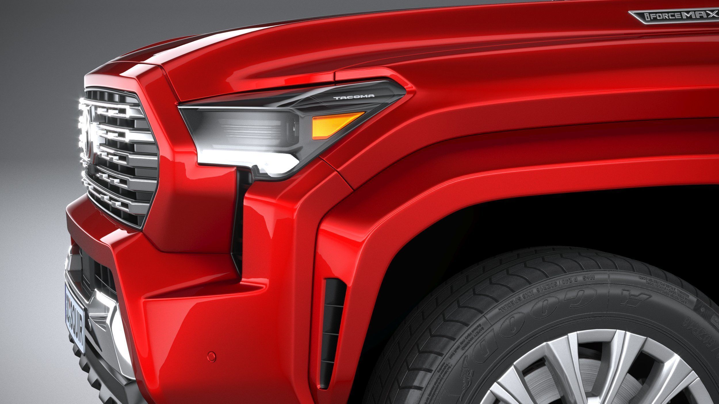 Toyota Tacoma 2024 3D model_3