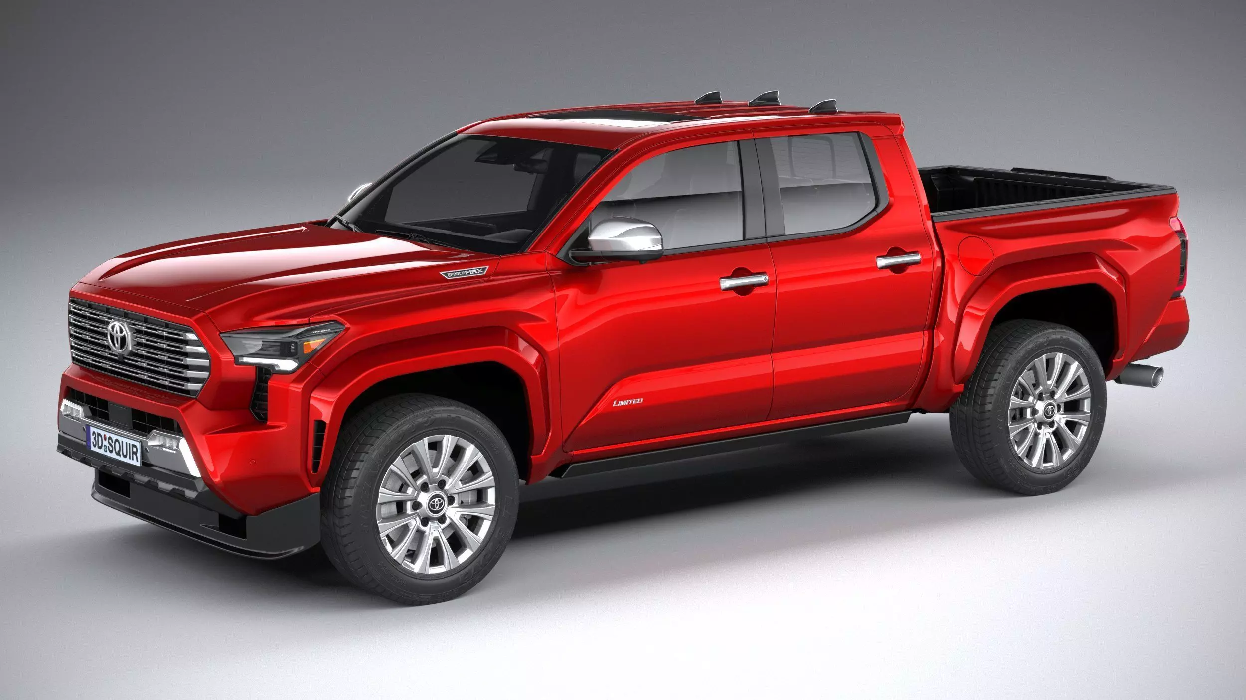 Toyota Tacoma 2024 3D model_0