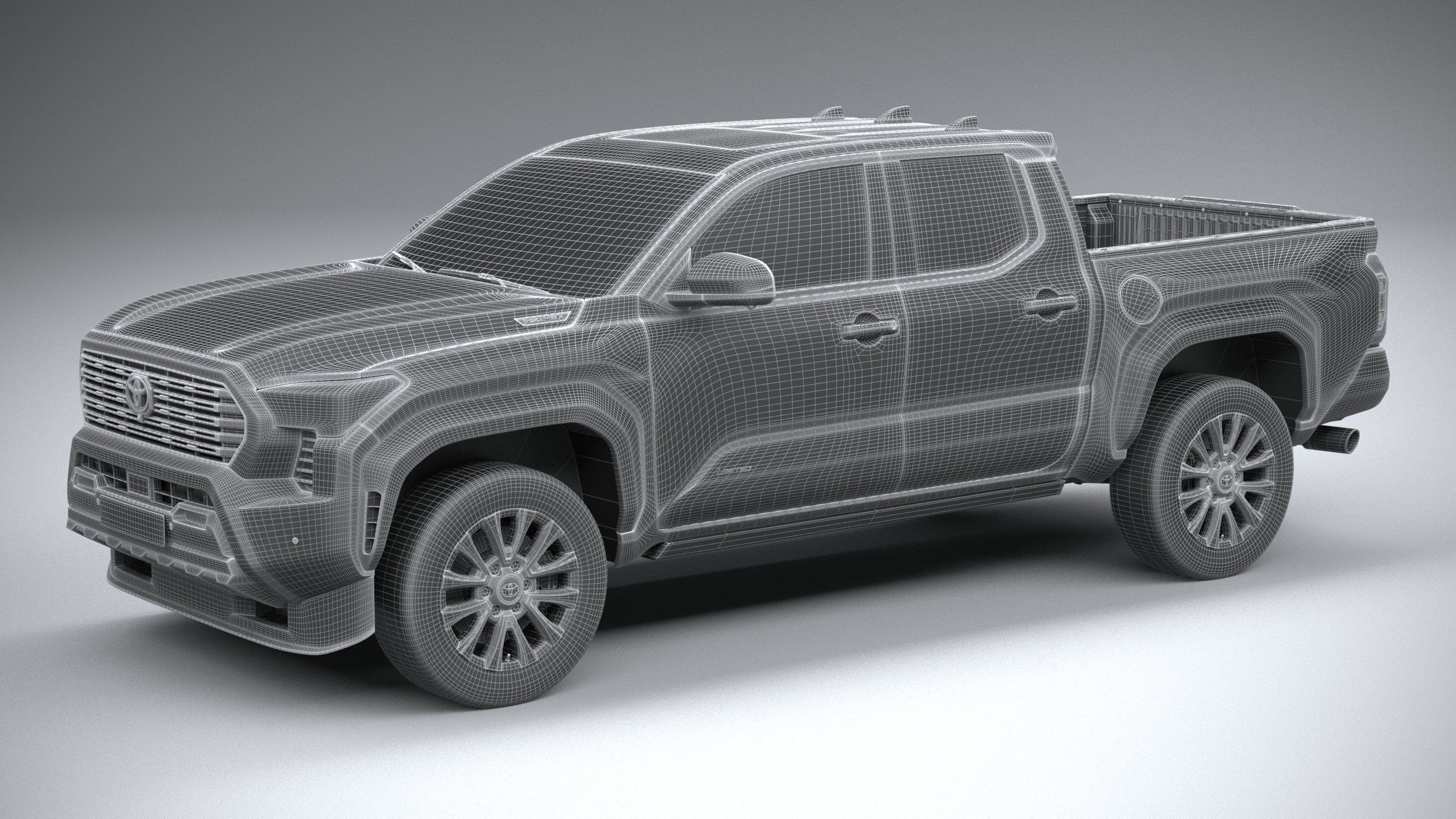 Toyota Tacoma 2024 3D model_26