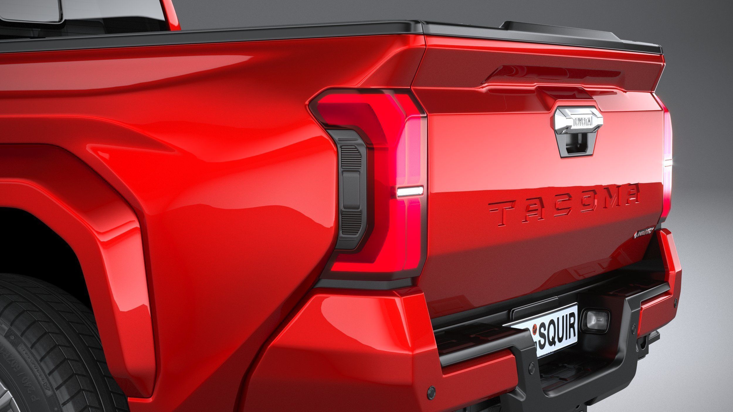 Toyota Tacoma 2024 3D model_6