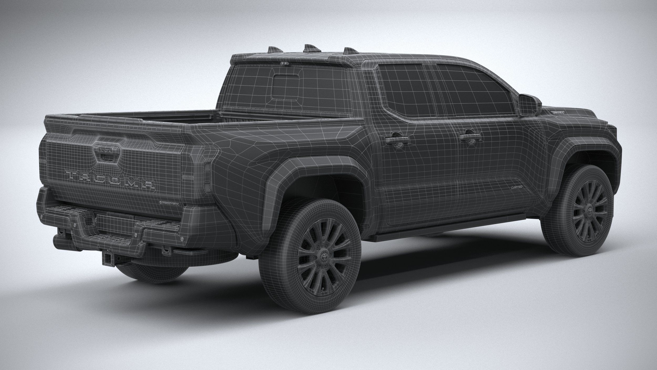 Toyota Tacoma 2024 3D model_29