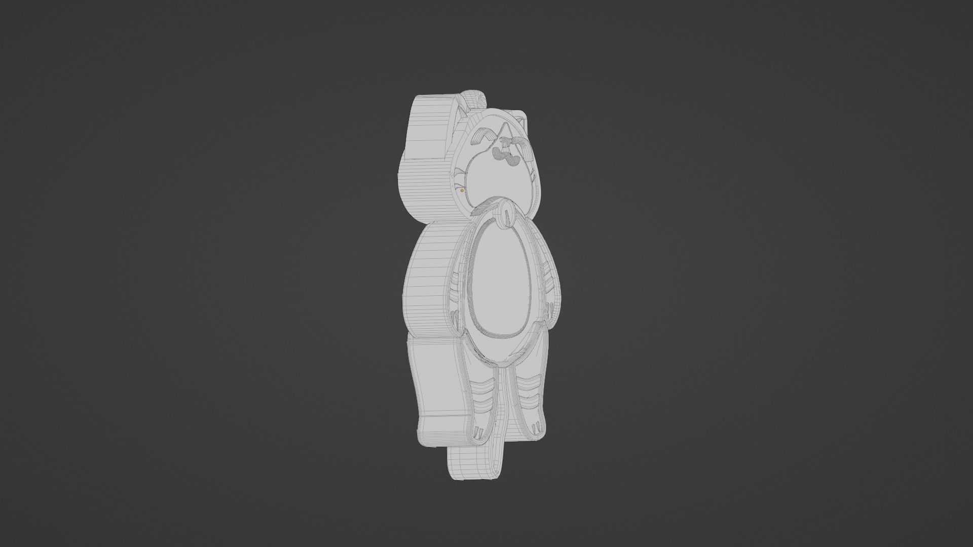Cute Cat Key Chain 3D print model_13