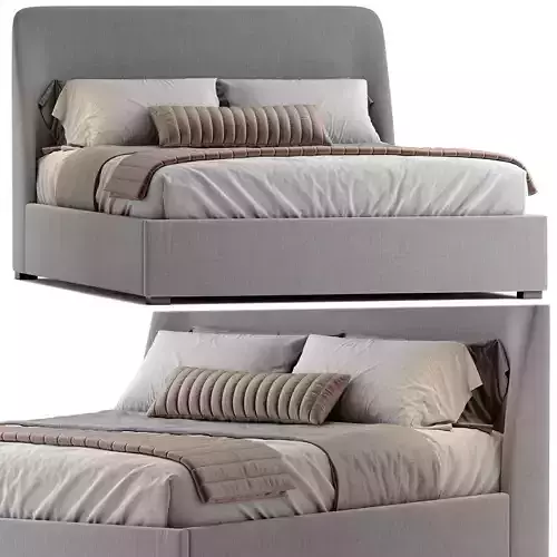 Potterybarn Layton Low Upholstered Bed 2