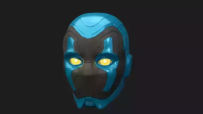 Blue Beetle Mask or helmet