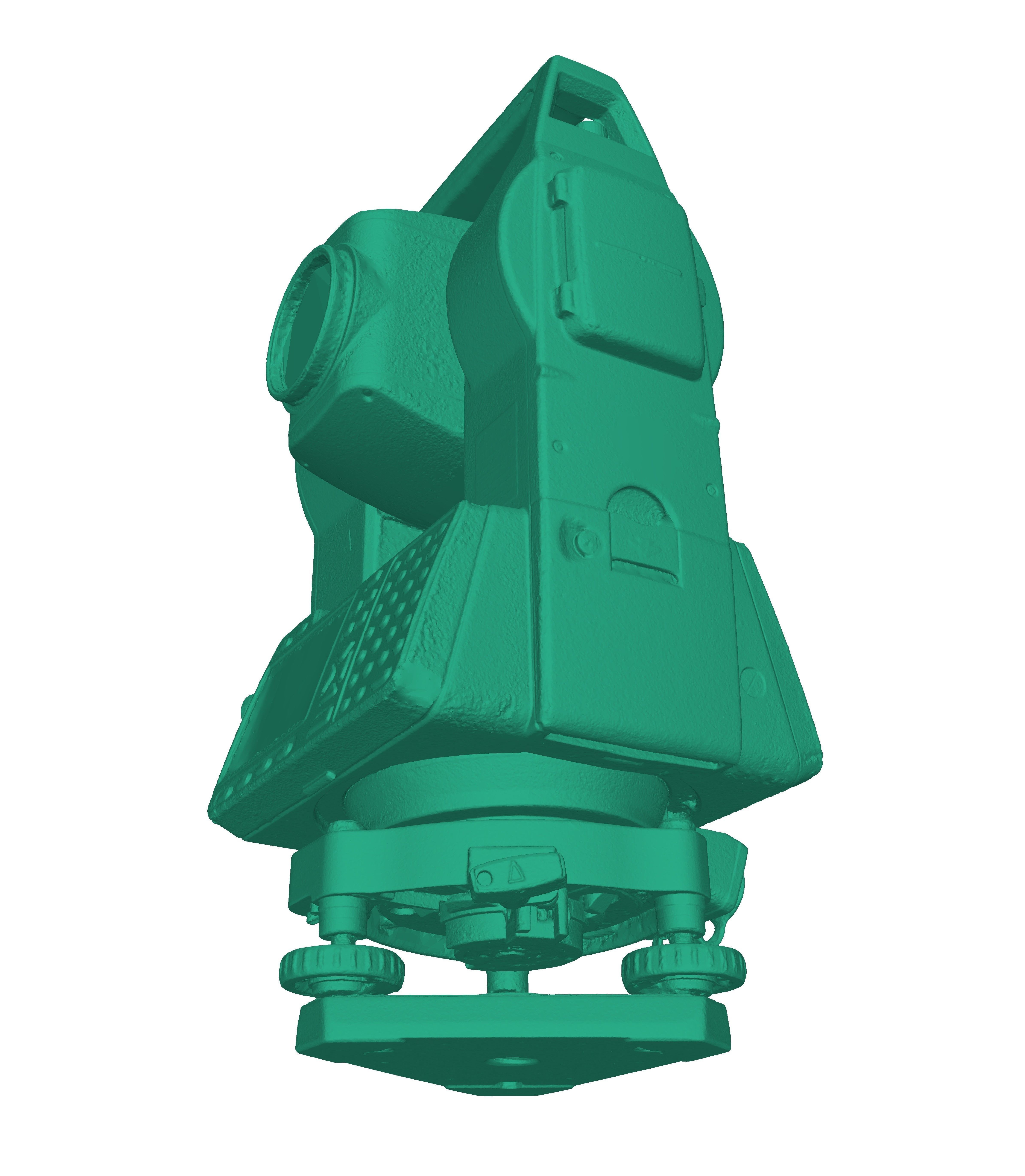 SOKKIA TOTAL STATION SURVEYING TOOL Low-poly 3D model_19