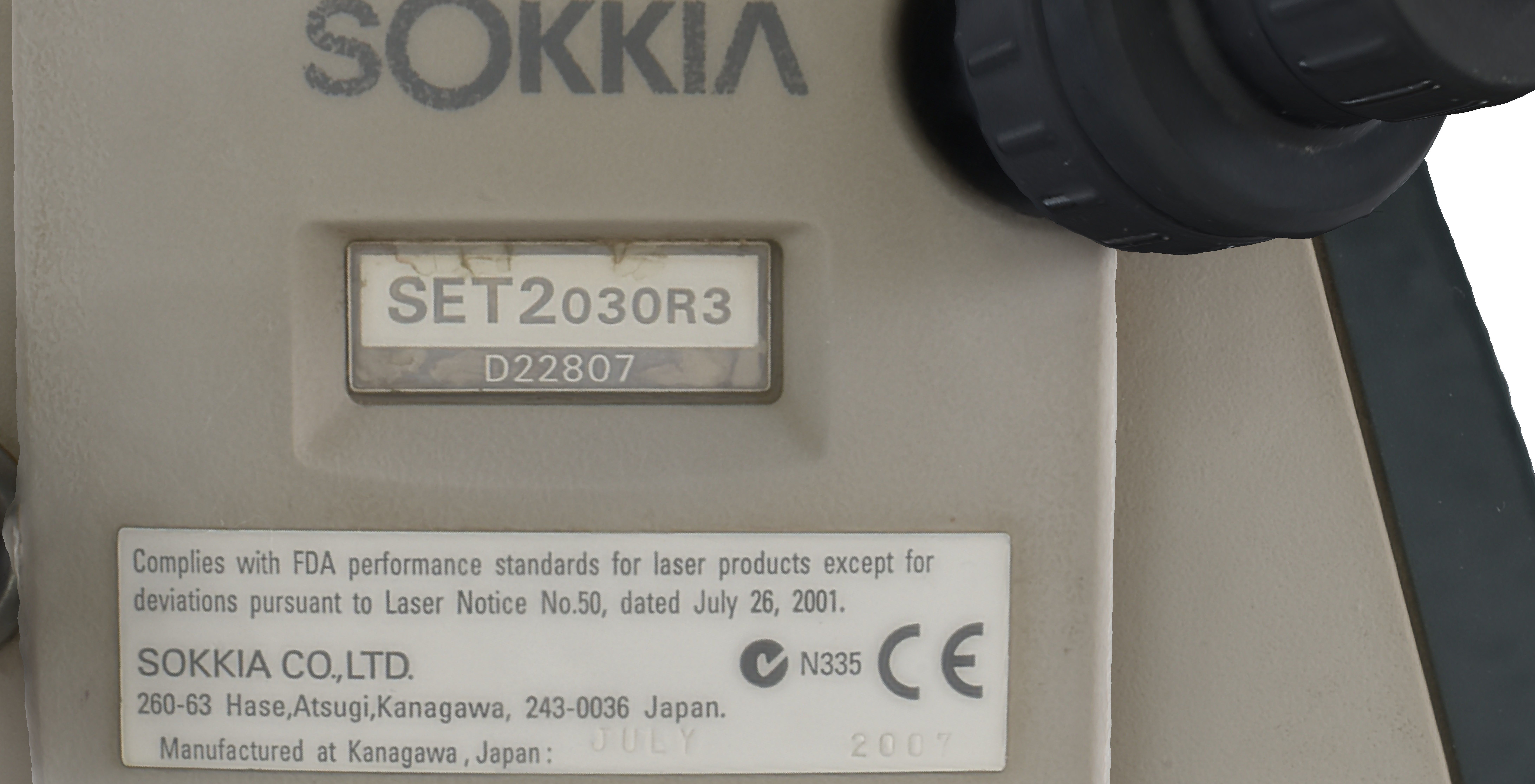 SOKKIA TOTAL STATION SURVEYING TOOL Low-poly 3D model_16