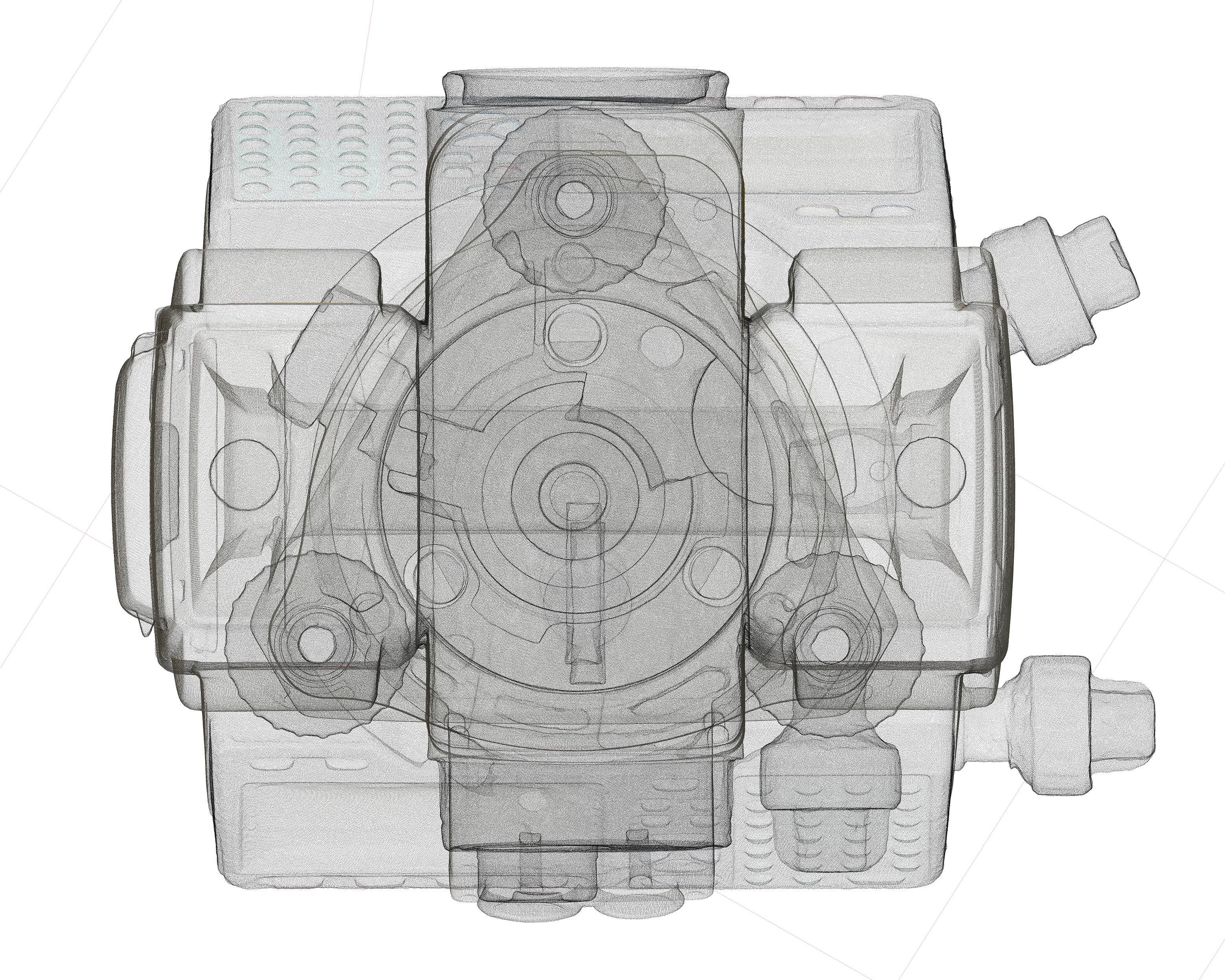 SOKKIA TOTAL STATION SURVEYING TOOL Low-poly 3D model_13