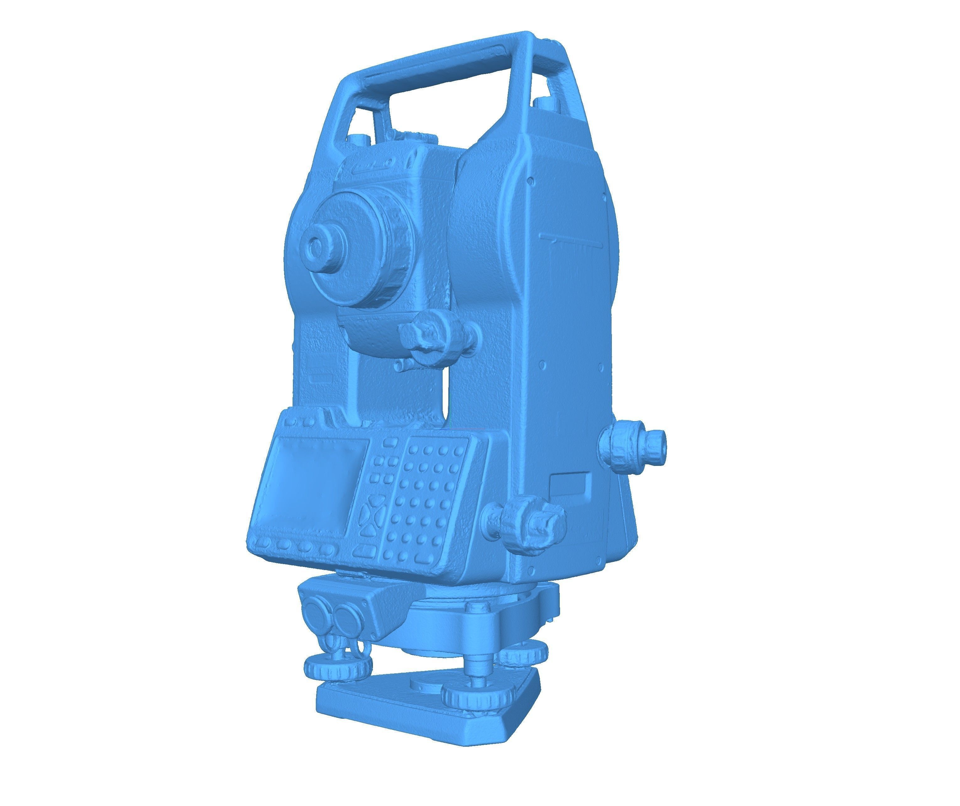 SOKKIA TOTAL STATION SURVEYING TOOL Low-poly 3D model_1