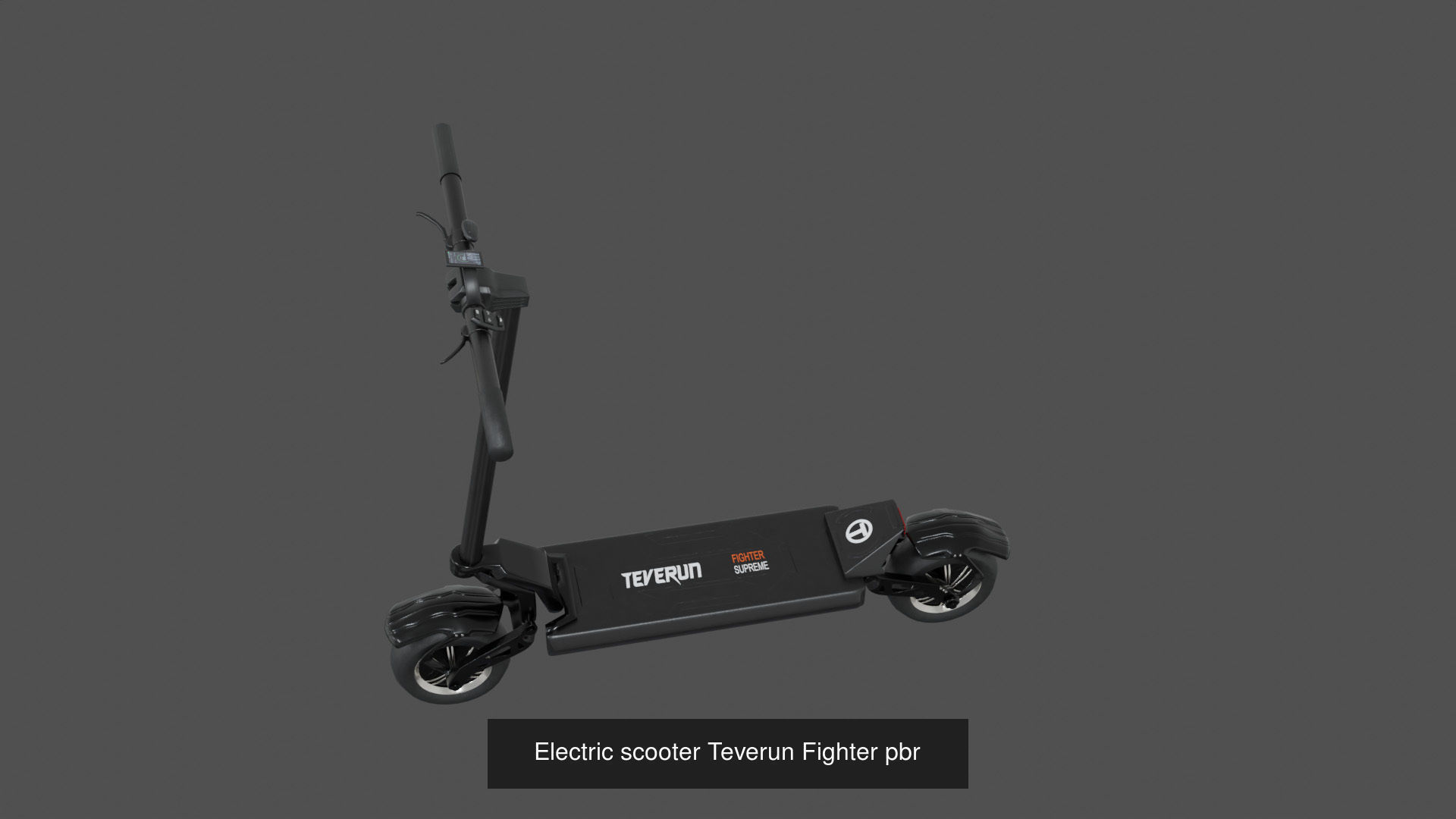 4 Electric Scooter with pbr Texture 3D Model Collection_2