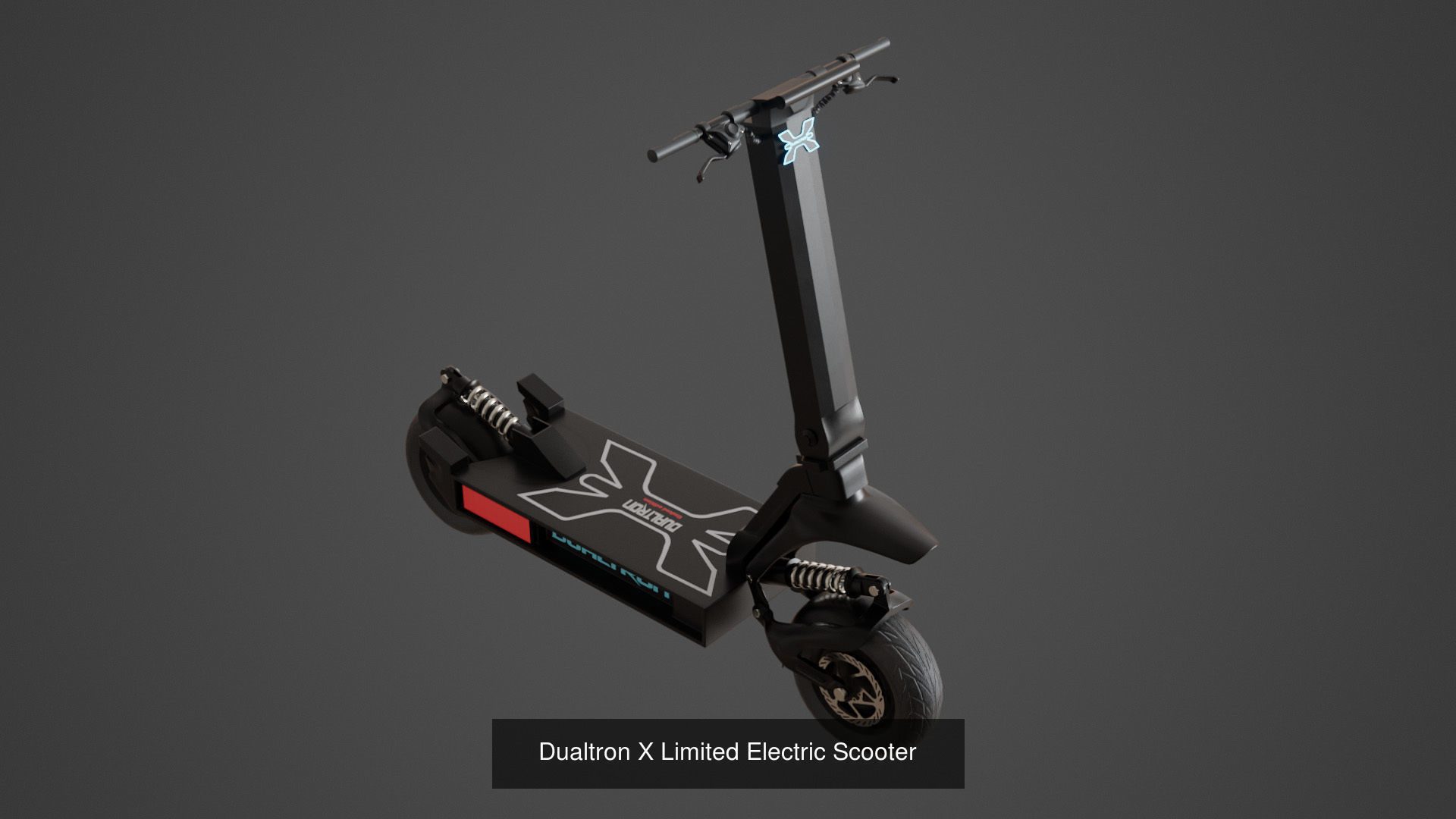 4 Electric Scooter with pbr Texture 3D Model Collection_5