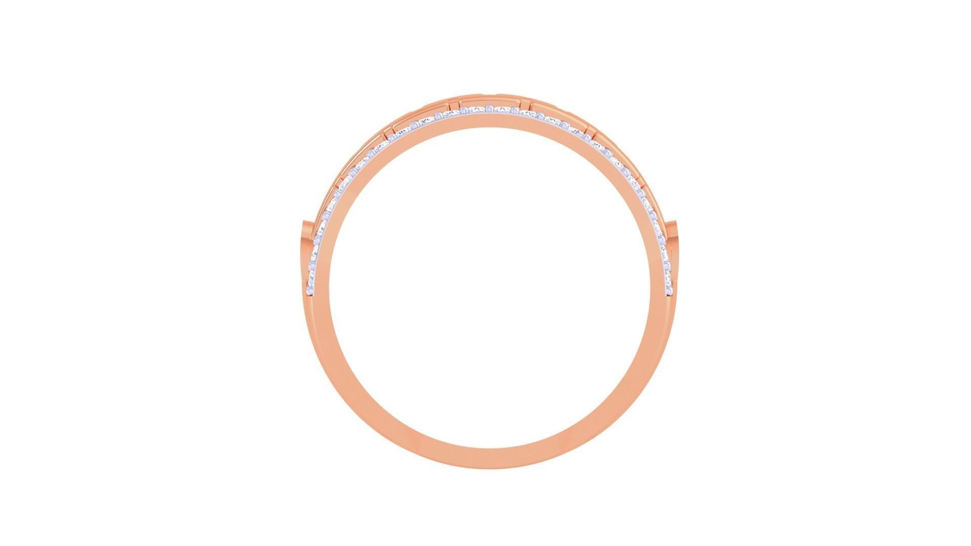 Bricks High Jewelry Cocktail Ring 3dm stl obj mtl glb gltf 3mf 3D print model_11